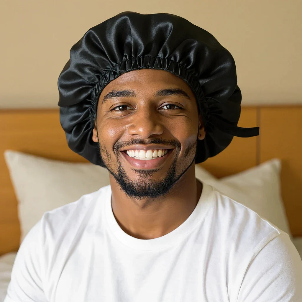 Bonnet en satin